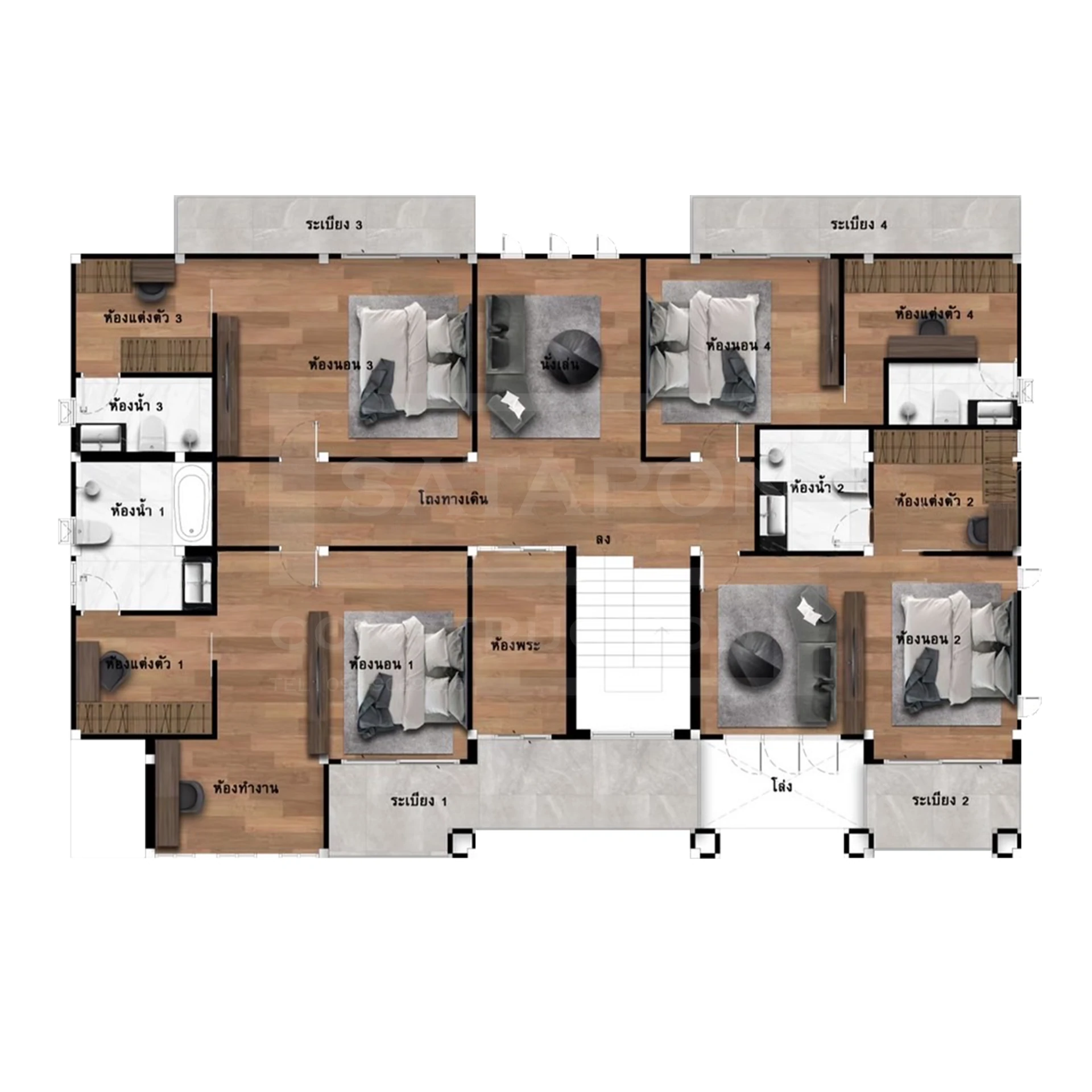 แปลนชั้น2